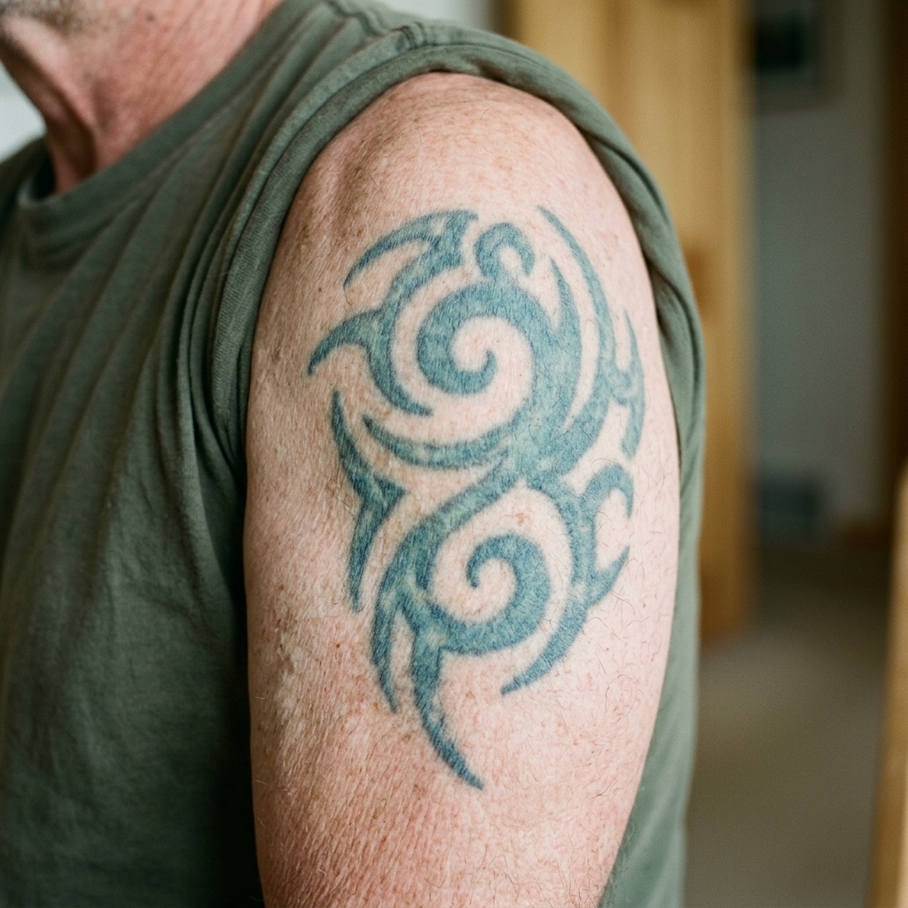 Before old tattoo