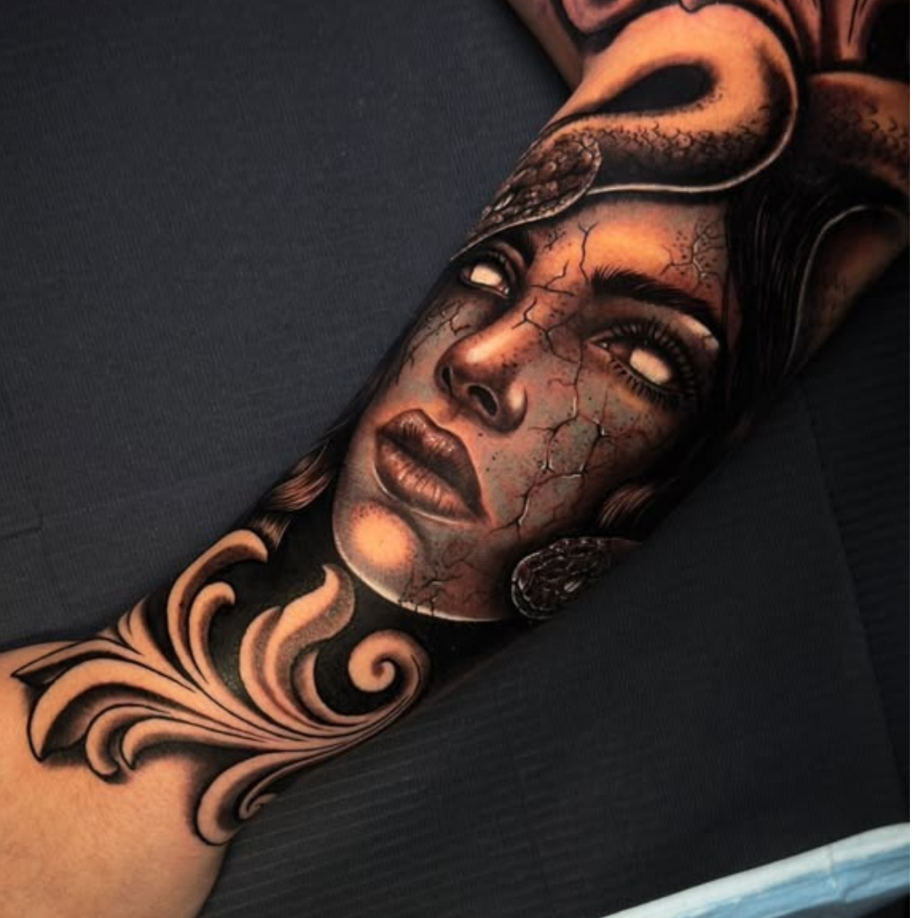 Lion Realism Tattoo